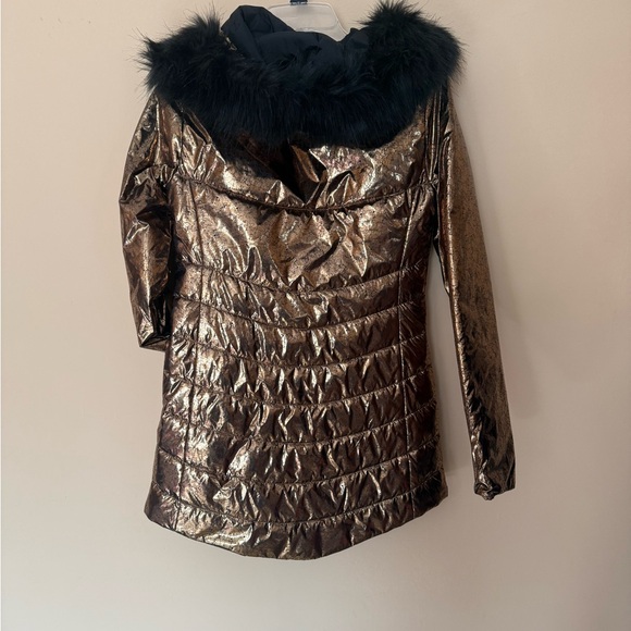 NWOT $399 THE NORHT FACE Women S Harway Insulated Parka Jacket Metallic copper - Picture 13 of 14